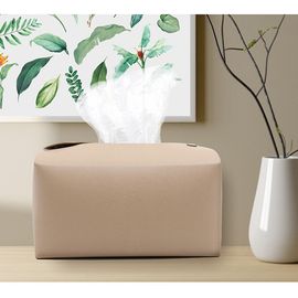 [Ilri-Ham] tissue case - leather interior tissue cover desk article - Made in Korea